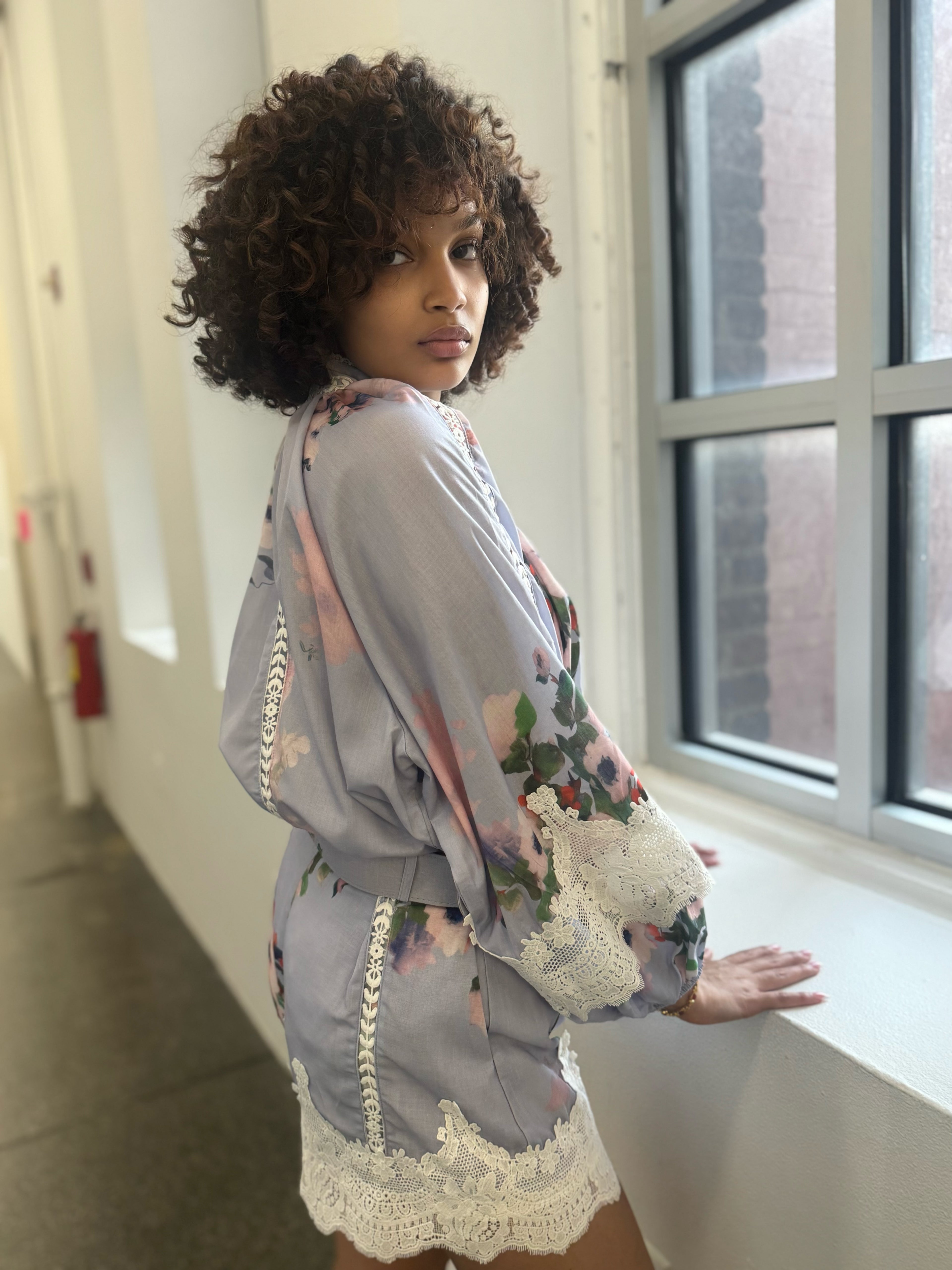 Amanda two piece long sleeve set