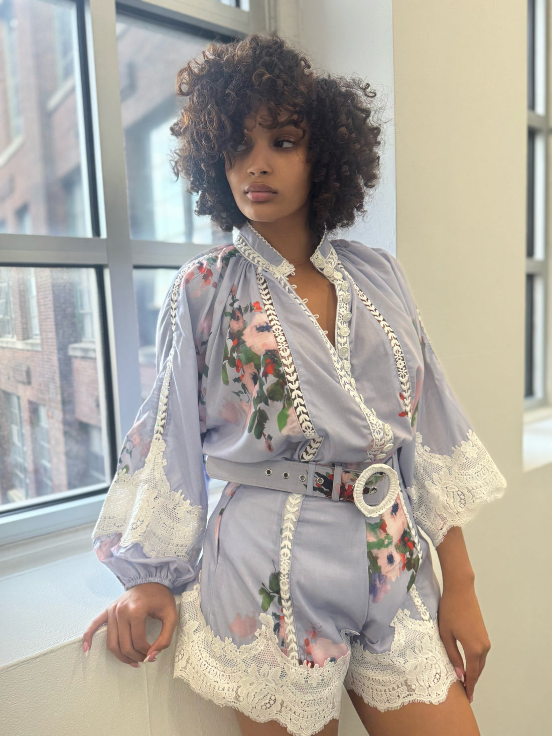 Amanda two piece long sleeve set